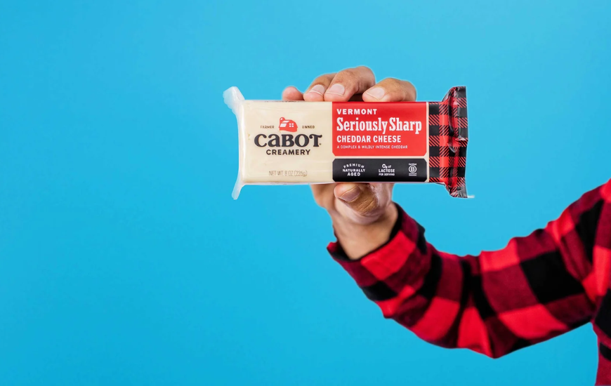 Cabot Transitions to Sustainable Packaging Solution for 8-oz Cheese Bar Line