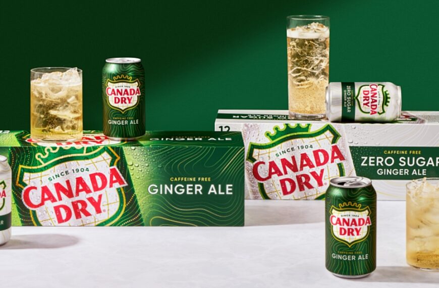 Redesign Punches Up Canada Dry’s Packaging