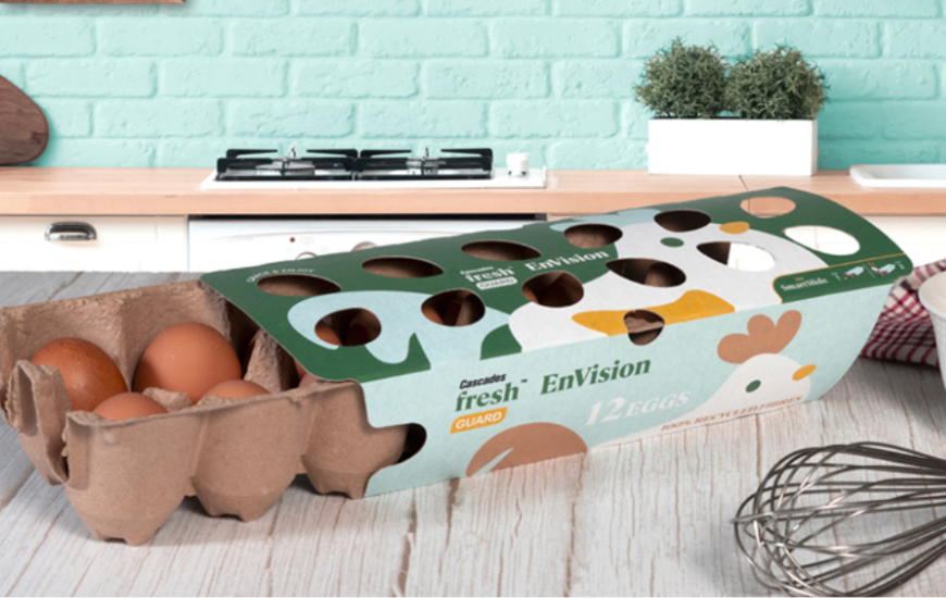 Cascades Debuts Fresh GUARD EnVision™ for Complete Egg Packaging Solution