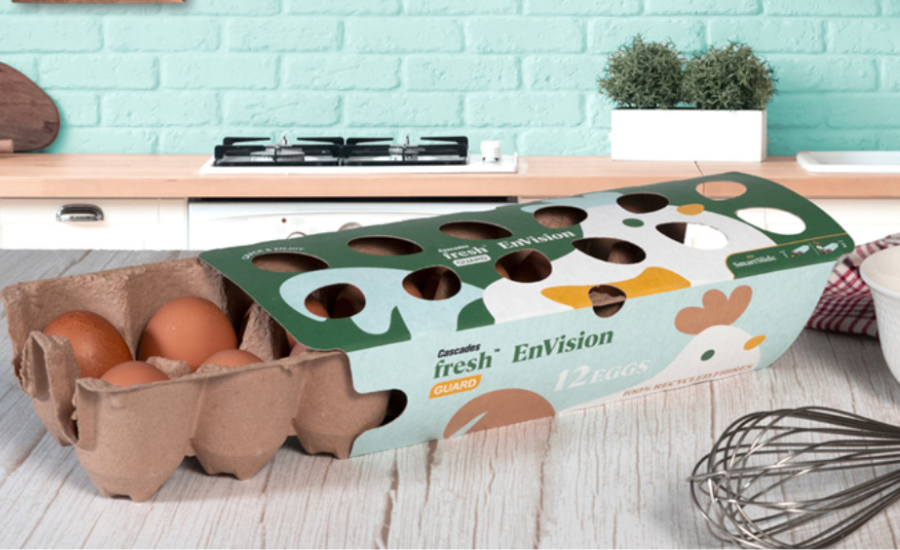Cascades Debuts Fresh GUARD EnVision™ for Complete Egg Packaging Solution