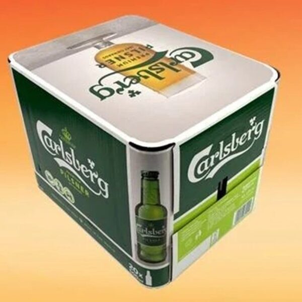Carlsberg Poland trials DS Smith Round Wrap packaging for beer ranges 