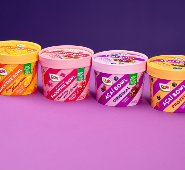 Dole® Unveils Sustainable Packaging for its Smoothie Bowls