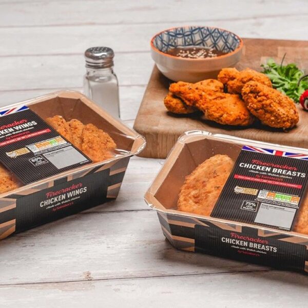 Paperboard tray achieves major plastic reduction for Sainsbury’s