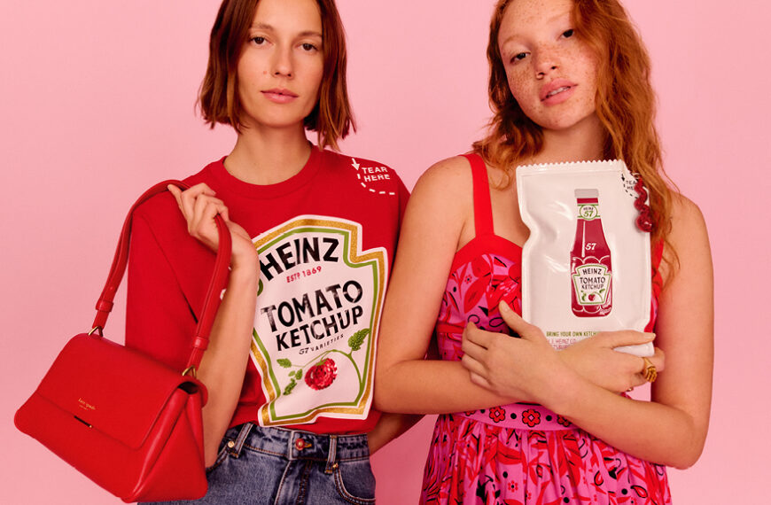 Kate Spade and Heinz Paint The Town Red With Ketchup-Inspired Collaboration