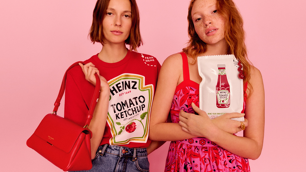 Kate Spade and Heinz Paint The Town Red With Ketchup-Inspired Collaboration