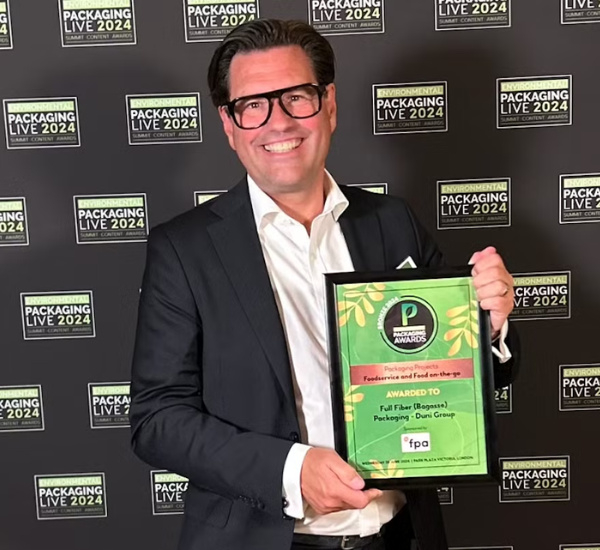 Duni Group Earns Bronze at Environmental Packaging Awards for Fiber Packaging Range