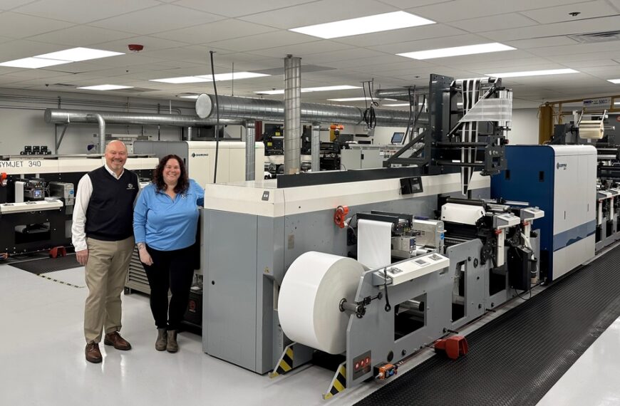 Amherst Label Adds its 3rd Domino Press