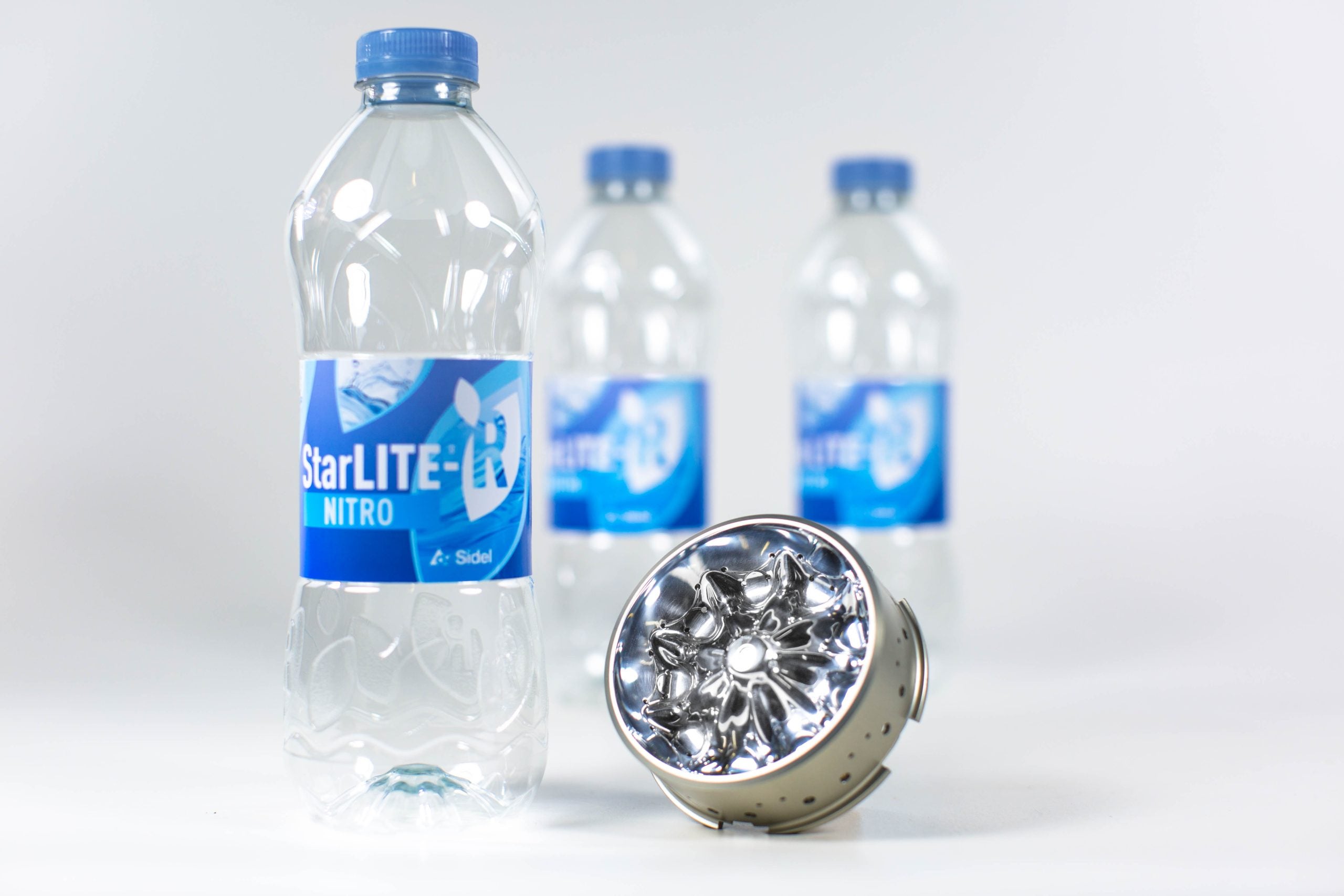 Sidel upgrades rPET bottle base design