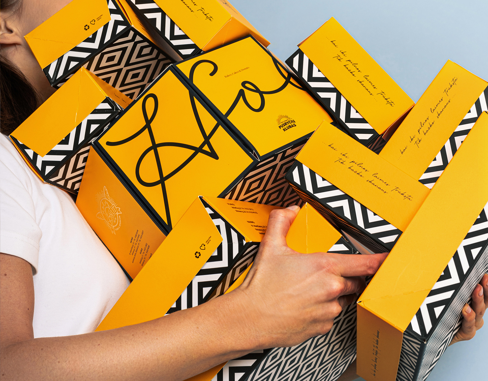 Sweet and Stylish: The Eye-Catching Boxes of Holy Donut