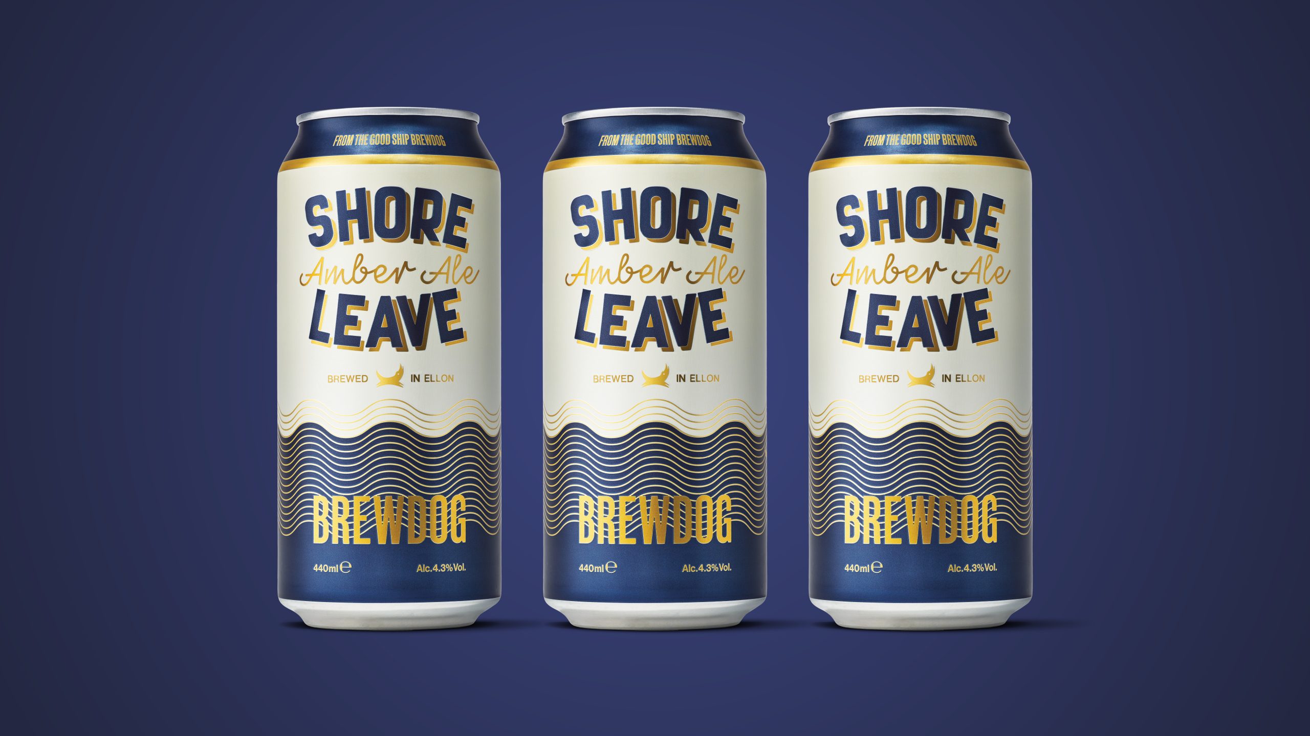 BrewDog and Goodship Studio Set Sail with Shore Leave Amber Ale’s Maritime Design