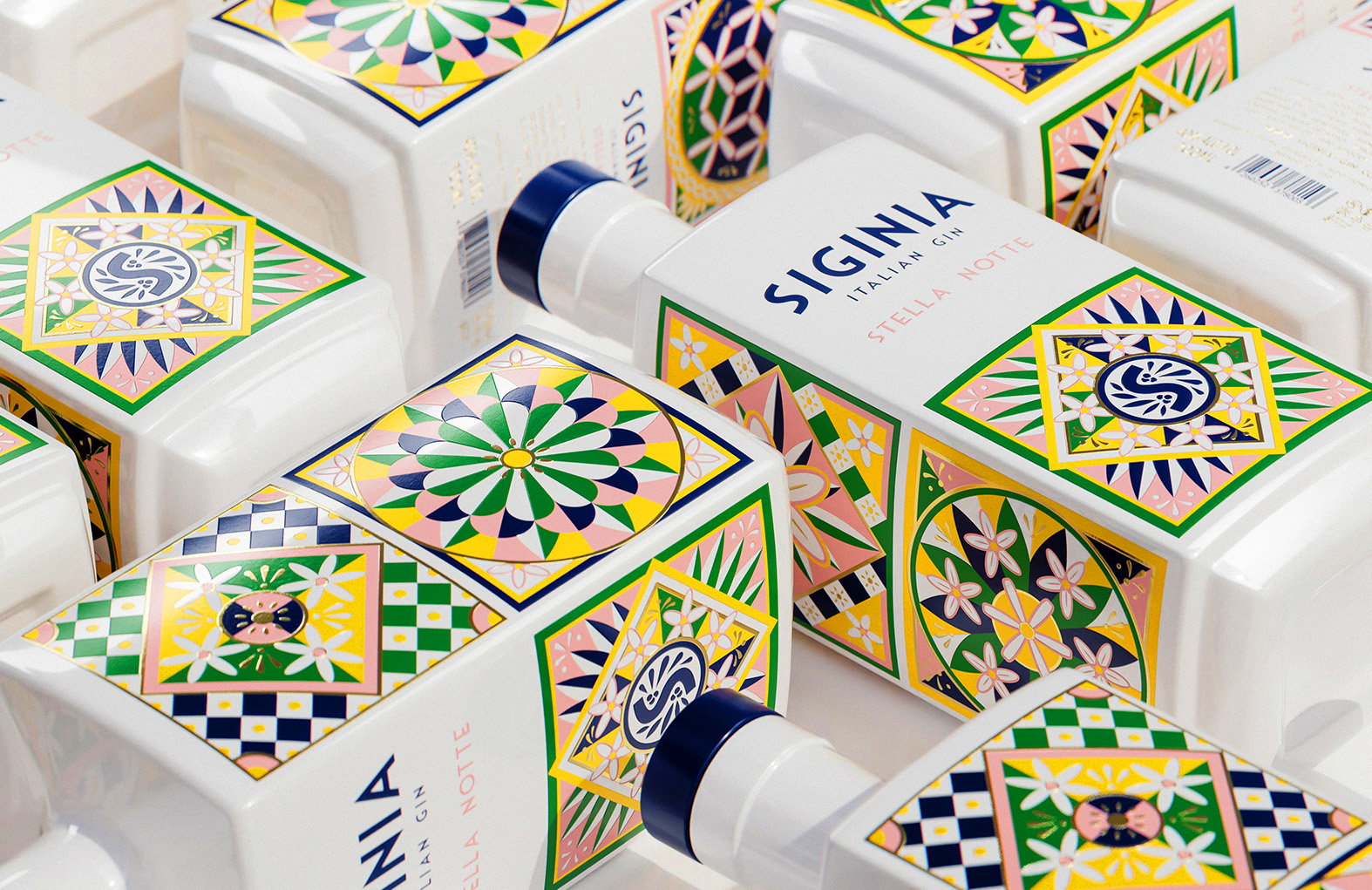 Sicilian Ceramics Inspire Siginia Gin’s Design