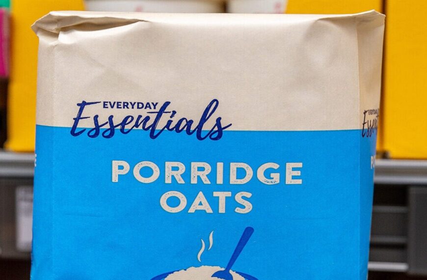 Aldi UK introduces paper packaging for porridge oats in stores 