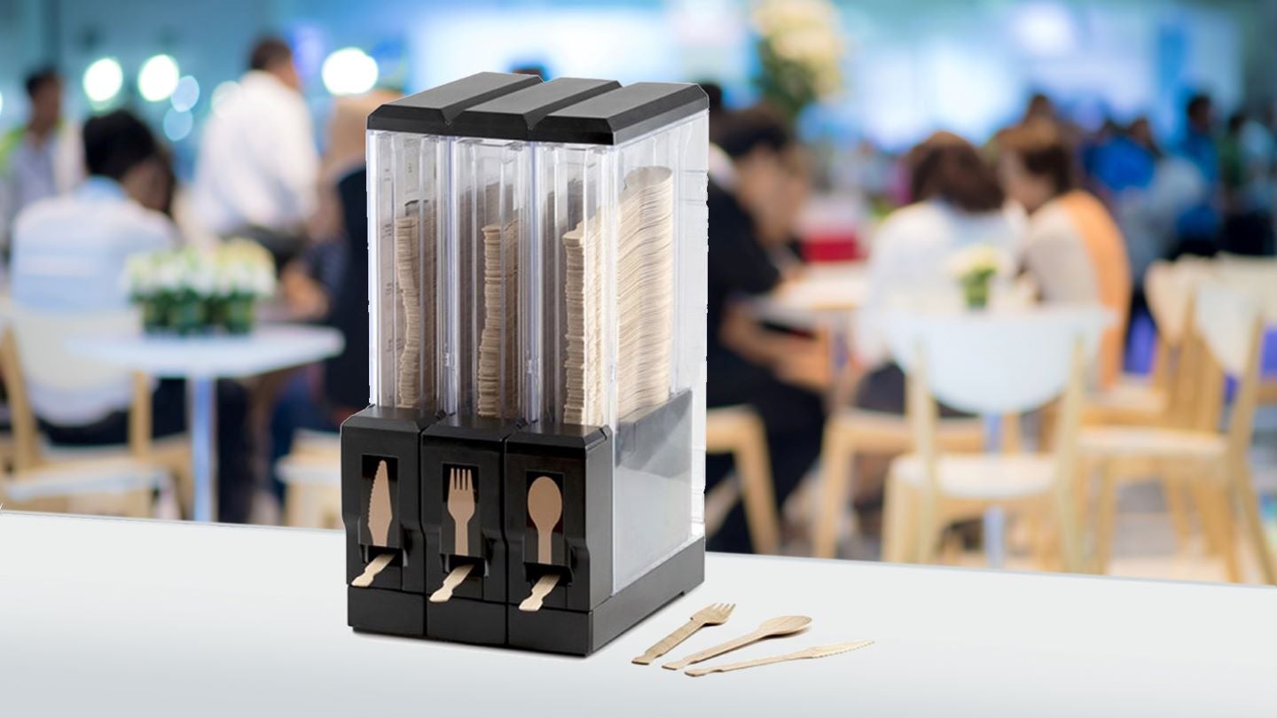 Celebration Packaging launches zero-touch cutlery dispenser