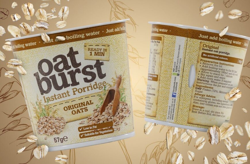 Symington’s adopts Greiner Packaging’s recyclable K3 r100 for Oatburst brand