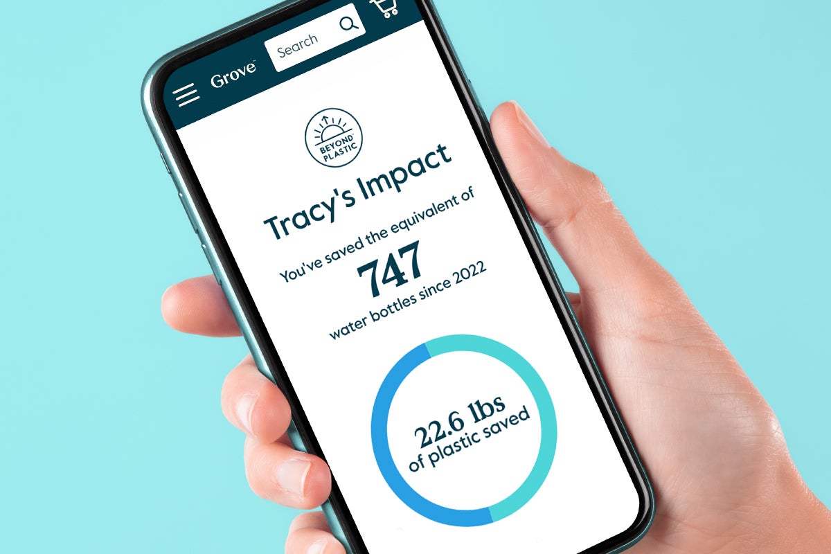 Grove Collaborative launches plastic packaging tracker