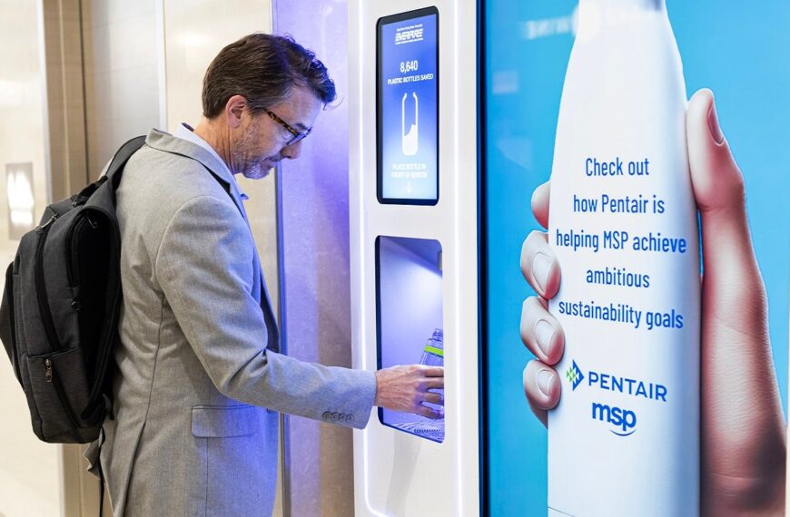 Pentair and MSP Airport collaborate to tackle single-use plastic 