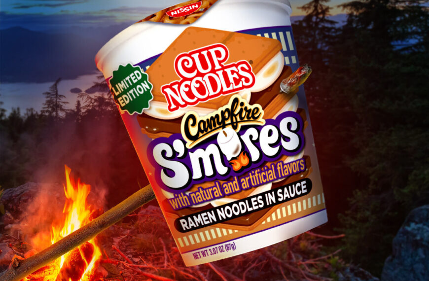 It’s Summer, so of Course That Means It’s Time for a Hot Bowl of…S’Mores Cup Noodles