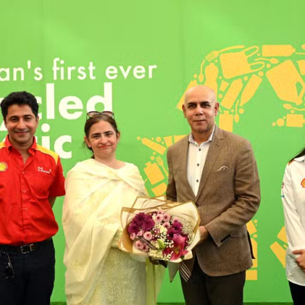 Shell Pakistan builds retail site using recycled plastic