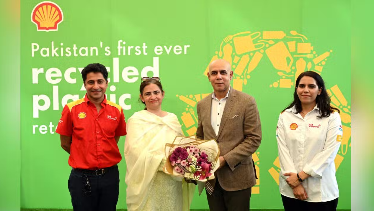Shell Pakistan builds retail site using recycled plastic