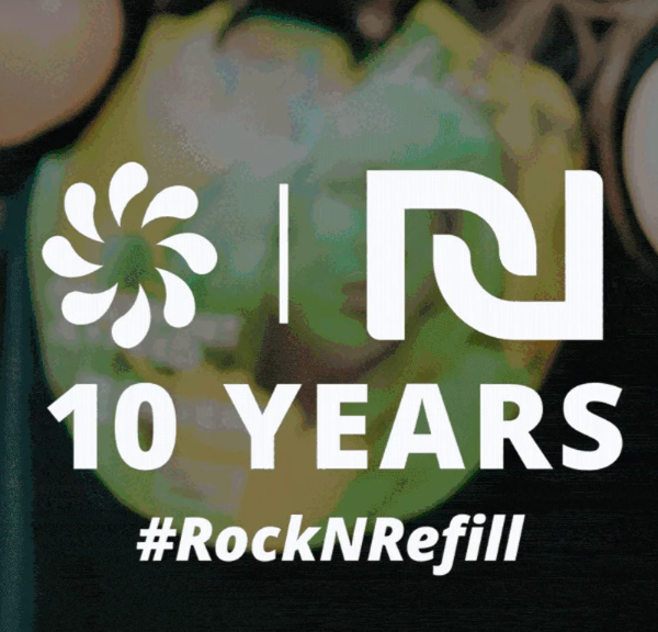 #RockNRefill campaign brings reusable bottles to live music events