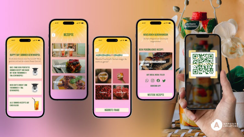 Summer-themed connected packaging inspires personality-based drinks