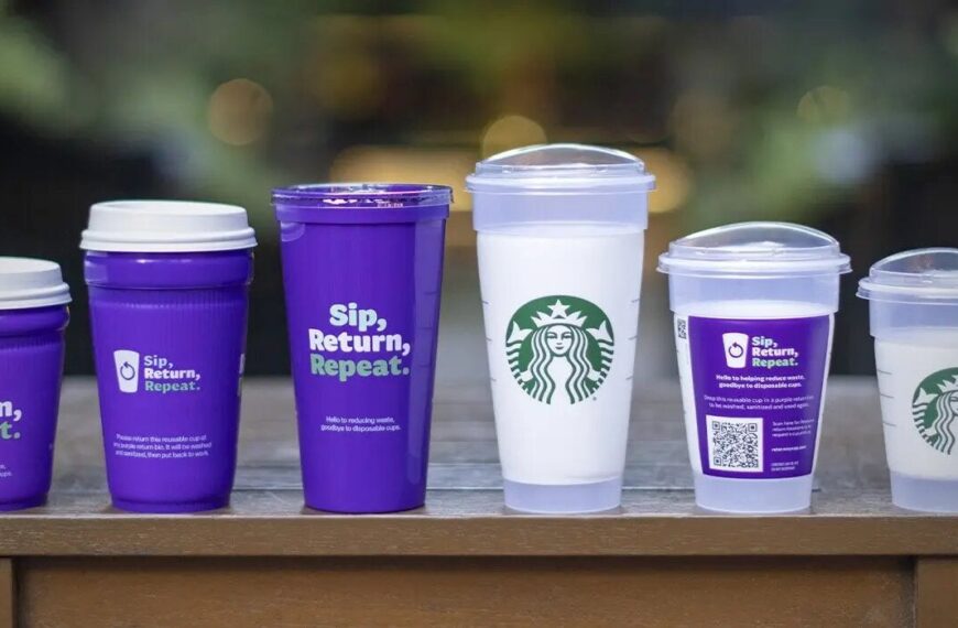 Starbucks leads Petaluma Reusable Cup project in California