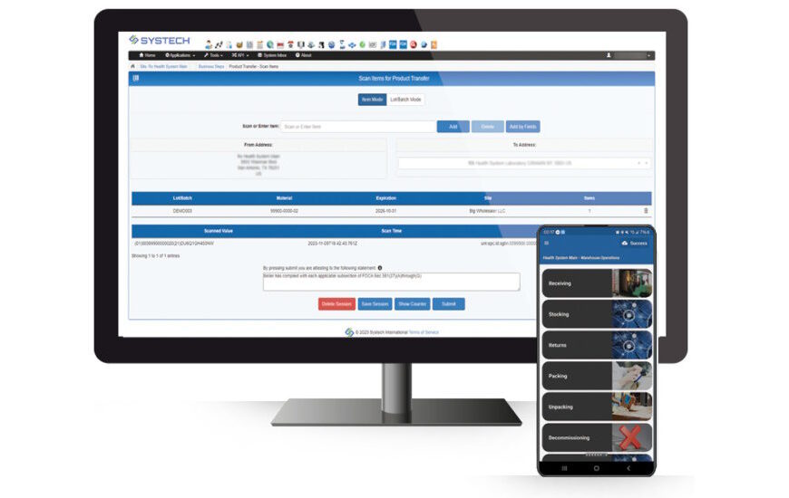 Systech selected by Praxis Packaging for Track and Trace solutions