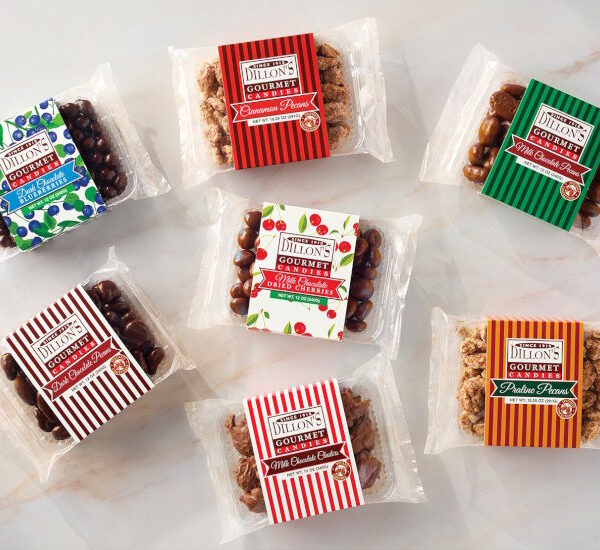 Dillon Candy Company launches new packaging for chocolate-covered fruits and nuts