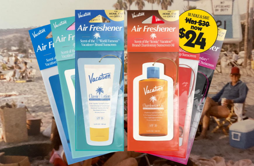 Now You Can Make Your Car Smell Like Your Favorite Vacation Products