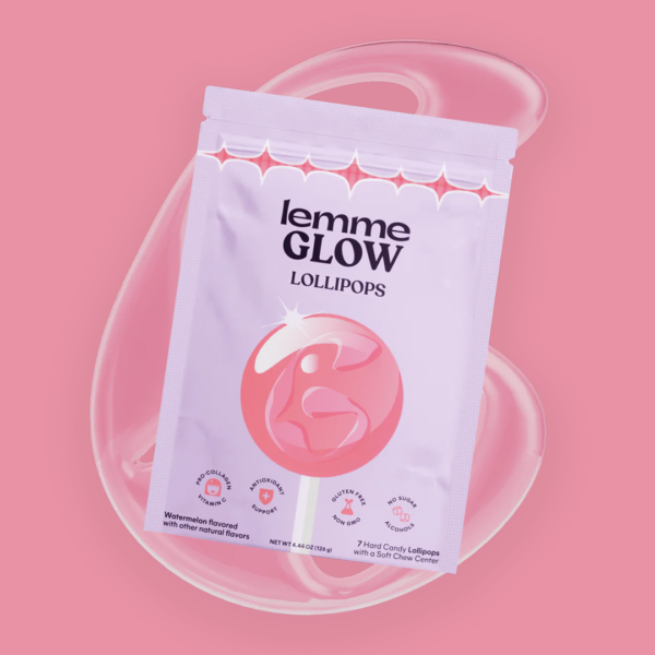Kourtney Kardashian’s Lemme Glow Lollipop Is a Treat-Inspired Vehichle For Glowing Skin