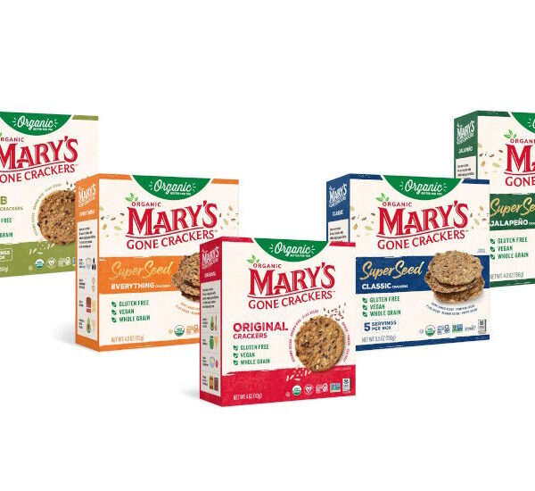 Mary's Gone Crackers unveils new packaging for Super Seed, Original varieties