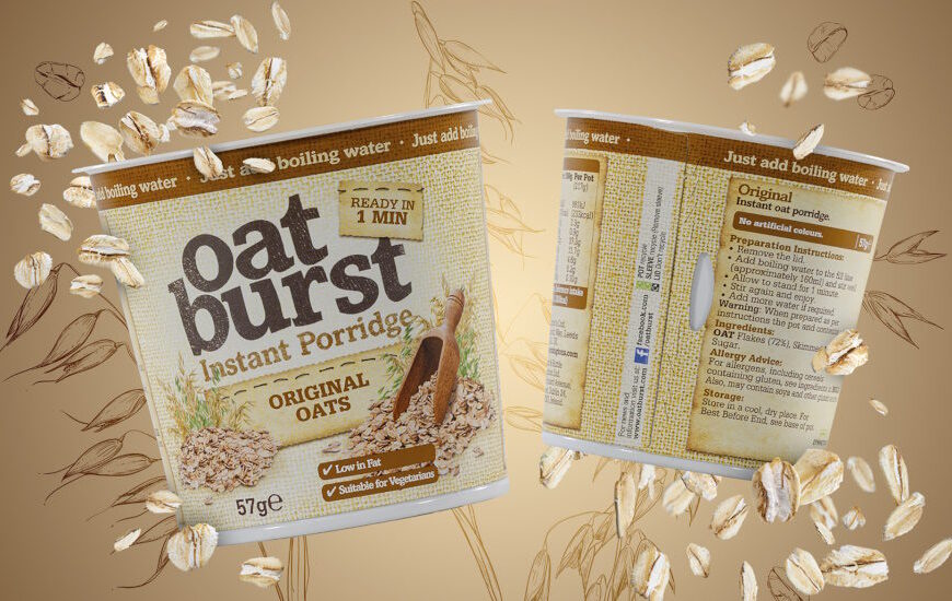 Symington’s porridge brand first in UK to choose recyclable K3® r100 from Greiner