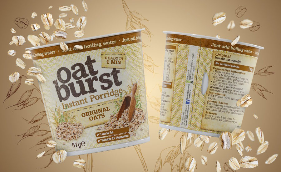 Symington’s porridge brand first in UK to choose recyclable K3® r100 from Greiner