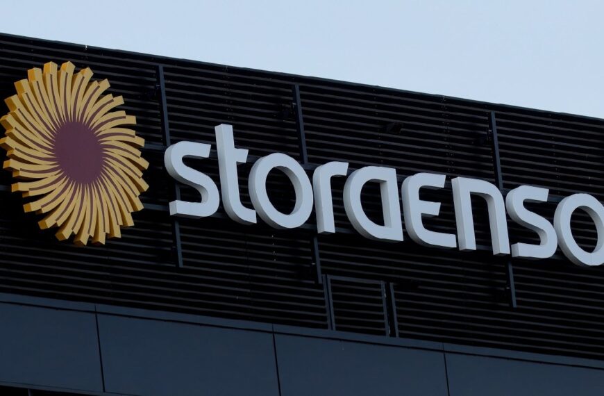 Stora Enso’s sales drop 12.4% in first half of FY24