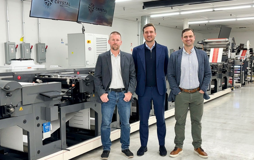 Catapult installs Nilpeter's 26-inch nine-color printing press