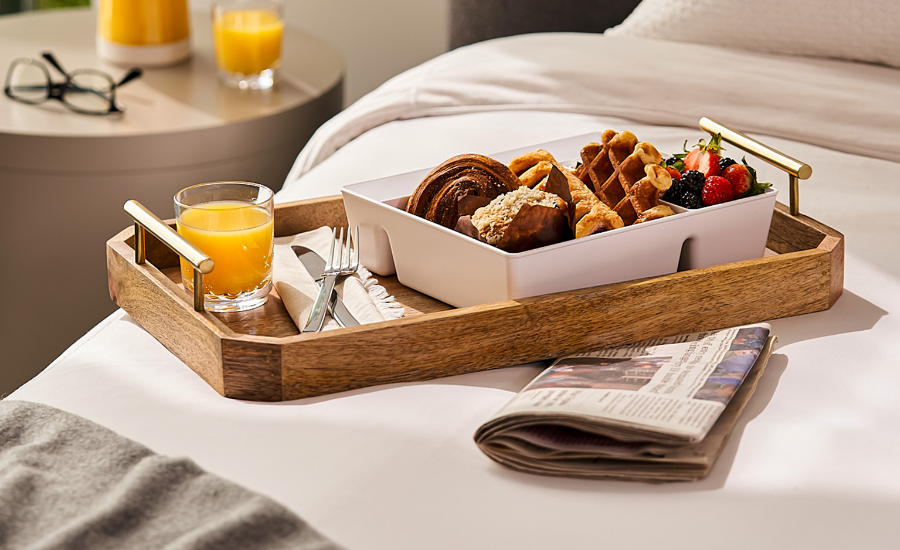 Norwegian Cruise Line Debuts Reusable Serveware for In-Room Breakfast