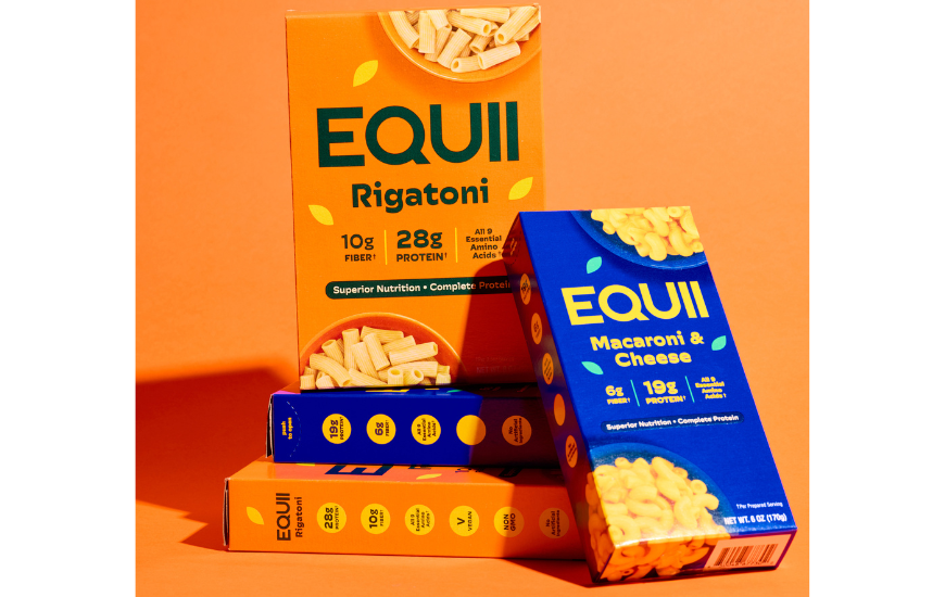 EQUII Launches Protein-Packed Pasta in New Packaging