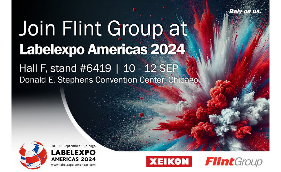 Flint Group and Xeikon to Showcase Printing Solutions at Labelexpo Americas
