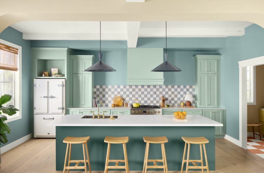Sherwin-Williams’ 2025 Color of the Year is Quietude (It’s Kinda’ Green!)