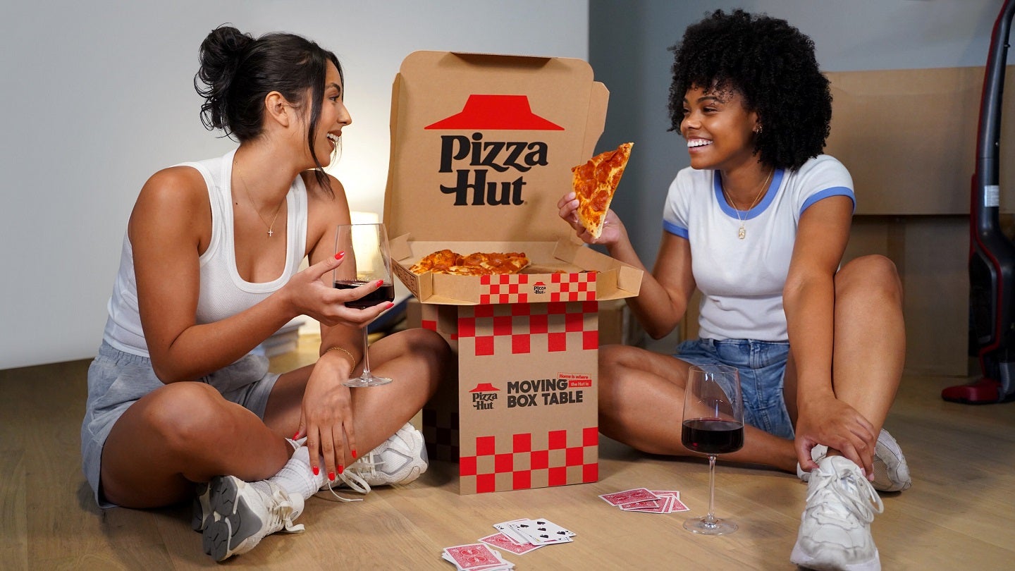 Pizza Hut introduces new box that turns into mini table