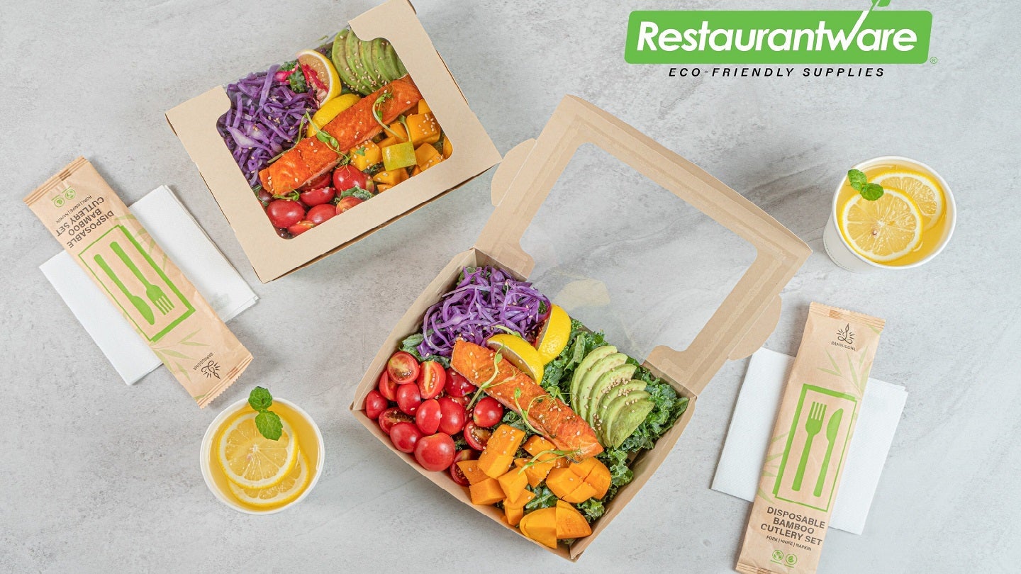 Restaurantware new range of fully compostable packaging