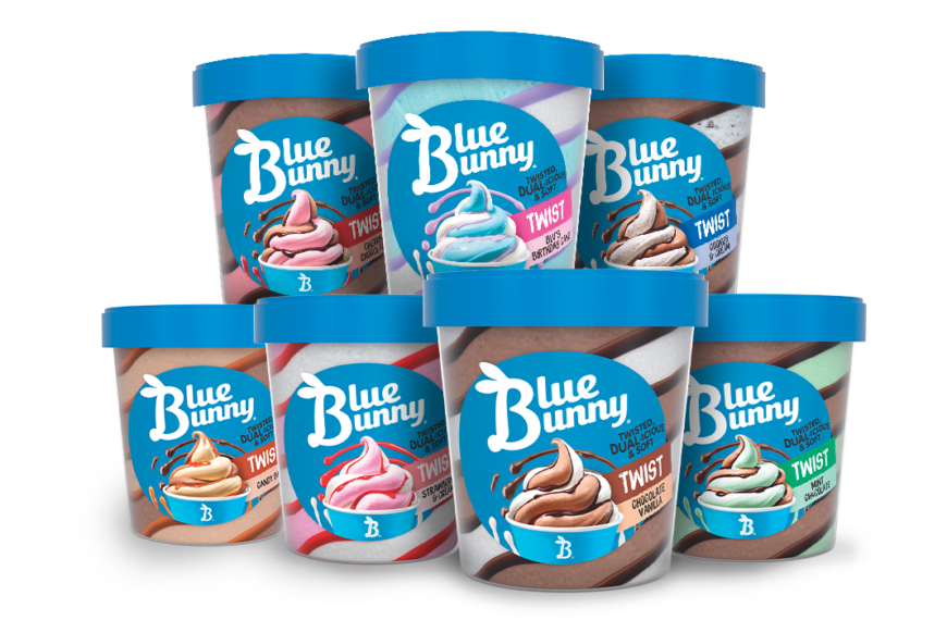 Ice Cream Brand Blue Bunny Switches To All-Plastic Packaging For Sustainability (No, Really)