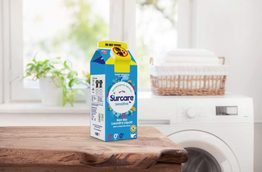 McBride’s Surcare achieves plastic reduction with Elopak carton switch