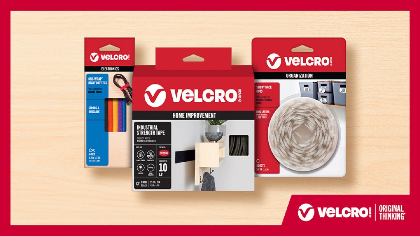Velcro unveils packaging redesign