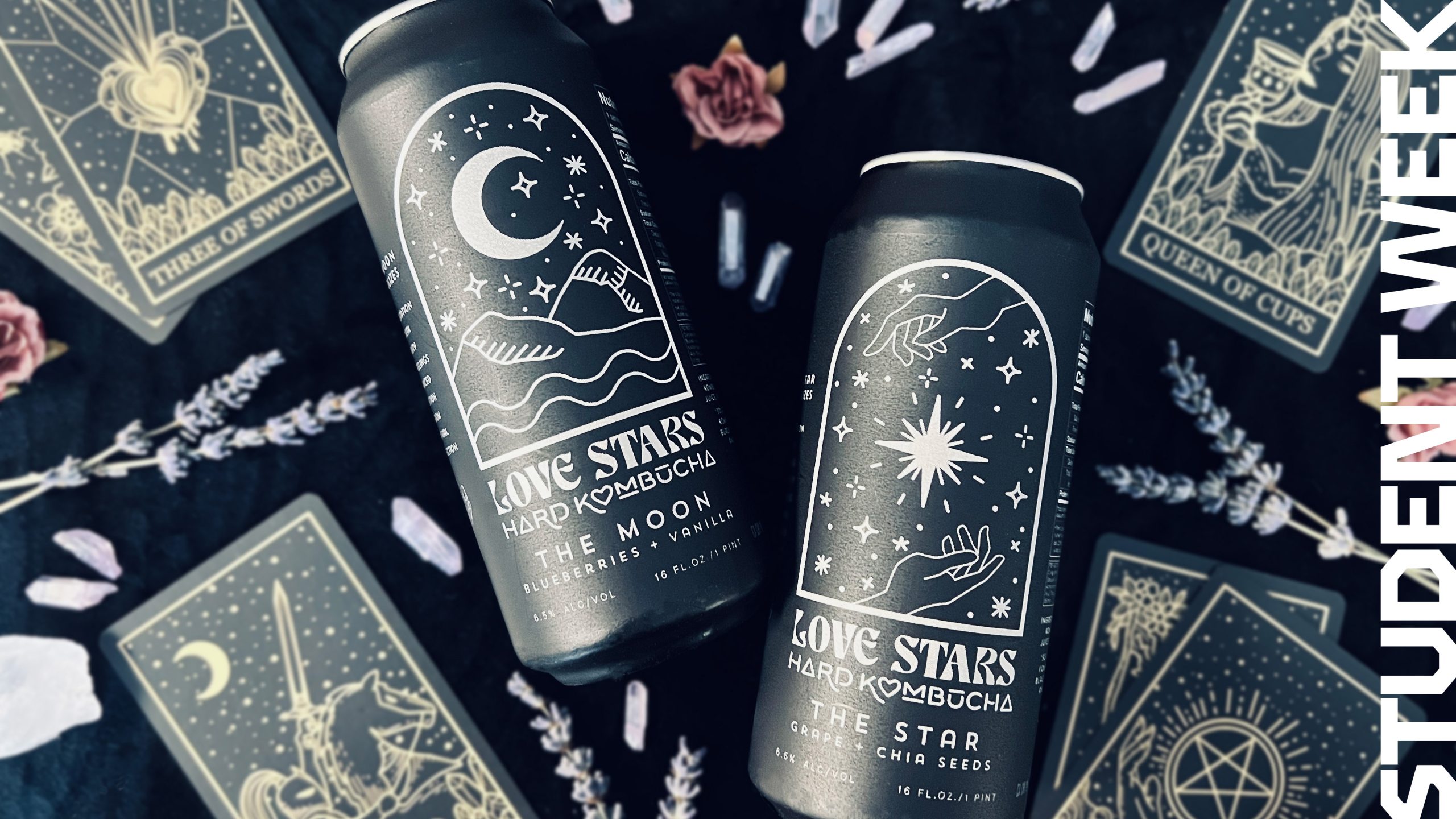 This Astrology-Inspired Kombucha Concept by Jazmyne Choi Shines Bright