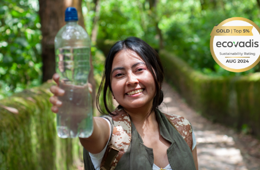 ALPLA secures EcoVadis gold medal for sustainability