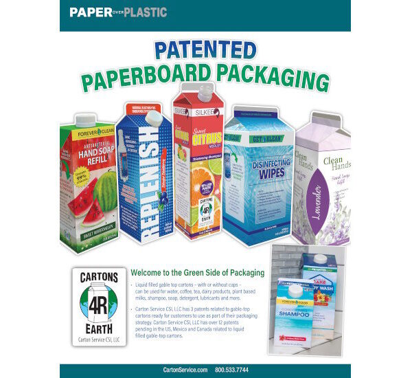 Carton Service Expands Role in Liquid Gable Carton Packaging Market