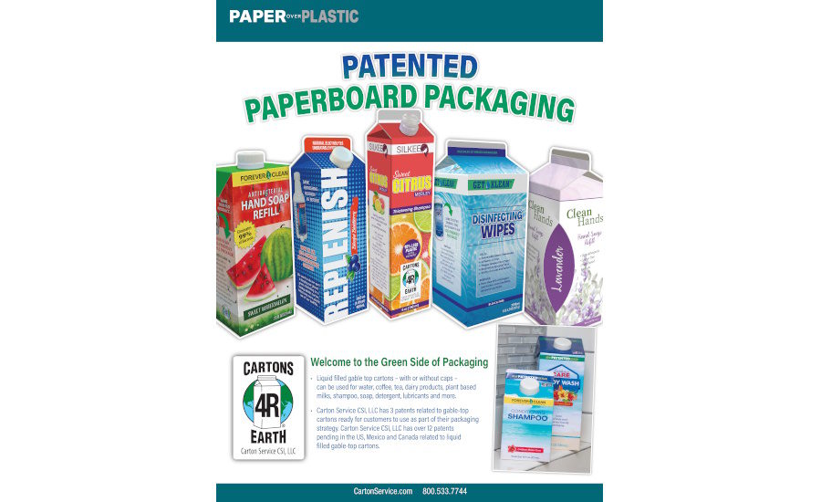 Carton Service Expands Role in Liquid Gable Carton Packaging Market