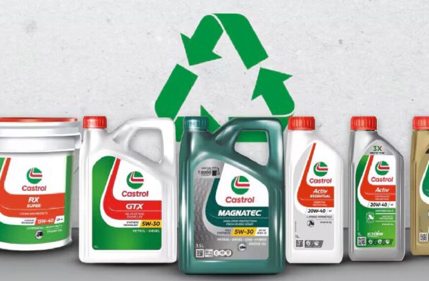 Castrol India introduces HDPE bottles with 50% recycled content