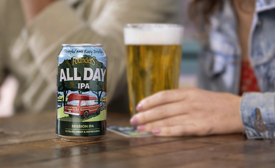 Trinity Brand Group Helps Founders Brewing Relaunch All Day IPA